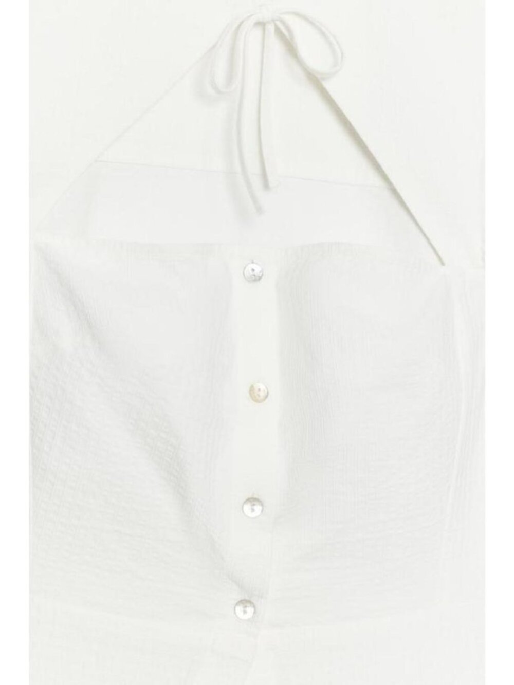 ZARA BOW CUT-OUT TOP - Picture 9 of 9